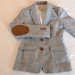 Banana Republic Wool Blazer with Elbow Patches